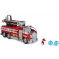 PAW Patrol Movie Marshall brannbil med vannkanon - figur og kjøretøy med lys og lyd