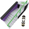Tech Deck Nyjah Huston Skatepark byggesett med 1 fingerbrett inkludert - mini-skateboard