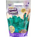Kinetic Sand glitter - pose med klemmelukking - sjøgrønn 907 g