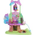 Gabbys Dukkehus Kitty Fairy's Garden Treehouse lekesett med lys og funksjoner - figurer, møbler og tilbehør inkludert