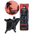 Batman Movie Figure - Batman Wing Suit figur med 11 bevægelige led og stofkappe - 30 cm