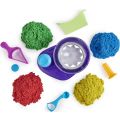 Kinetic Sand Swirl N' Surprise legesæt med 4 farver sand og sandvirvler - 907 g