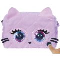 Purse Pets Fluffy Series - Kitty - väska med 30 ljud och reaktioner - ögon som blinkar