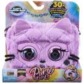 Purse Pets Fluffy Series - Kitty - veske med 30 lyder og reaksjoner - øyne som blunker