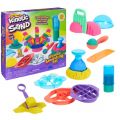 Kinetic Sand Kit med magisk sand och 10 verktyg