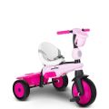 Smart Trike Breeze S 3i1 trehjuling med föräldrahandtag - rosa 