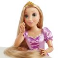 Disney Princess Rapunzel - stor og poserbar prinsesse-dukke med tilbehør - 81 cm