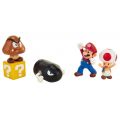 Nintendo Super Mario Acorn Plains figurpakke - 5 figurer - 6 cm