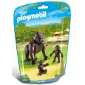 Playmobil Wild Life gorilla med ungar 6639