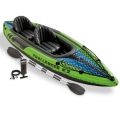 Intex Challenger K2 Kayak - oppblåsbar kajakk for 2 personer - med padleårer og pumpe