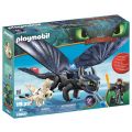 Playmobil Dragons - Tandløs og Hikke med minidrage 70037