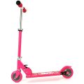 Alert sparkcykel med 2 hjul - rosa aluminium