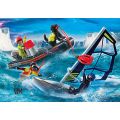 Playmobil City Action Havsnød: Redning av polarseiler med gummibåt 70141