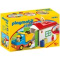 Playmobil 1.2.3 søppelbil lekesett fra 18 mnd. - 70184