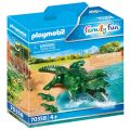 Playmobil Family Fun Zoo Alligator med ungar 70358