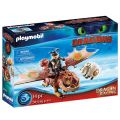 Playmobil Dragons Drageløpet: Fiskebein og Mathue 70729