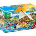 Playmobil Family Fun Campingtur med familien - lekesett 70 deler 70743