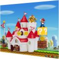 Nintendo Super Mario Deluxe Mushroom Kingdom Castle - lekset med slott och figurer - 24 delar