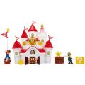 Nintendo Super Mario Deluxe Mushroom Kingdom Castle - lekesett med slott og figurer - 24 deler