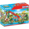 Playmobil City Life bassengfest med sklie 70987