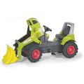 Rolly Toys rollyFarmtrac: Claas Arion 640 pedal-traktor med frontlæsser - gummihjul med luft