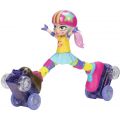 Rock'n Rollerskate Rainbow Riley - radiostyrt dukke med rulleskøyter - og lyd og lys