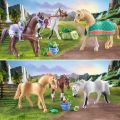 Playmobil Horses of Waterfall Tre hästfigurer med tillbehör 71356