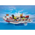 Playmobil brannbåt med vannscooter 71464