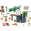 Playmobil Pirates Pirat-skattejakt med alligator 71473
