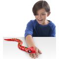 Zuru Robo Alive Slithering Snake - interaktiv slange med lysende hode og bevegelser - rød