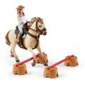 Schleich Horse Club western ridesett med hest og rytter 72157 - med hinder, tønner og føll inkludert