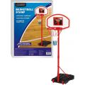 Alert Basketball stativ med nett - justerbar høyde opptil 215 cm