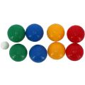 Alert Jeu de Boule - Boccia spel med 8 färgglada klot