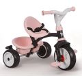 Smoby Baby Driver Plus 3i1 trehjulssykkel - rosa