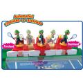 Super Mario Rally Tennis - tennis-spil med Mario og Luigi samlefigurer