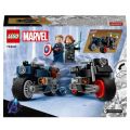LEGO Super Heroes 76260 Marvel Black Widows & Captain Americas motorcyklar