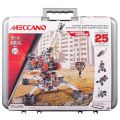 Meccano super construction set 25-i-1 - 638 deler - bygg dine egne motoriserte kjøretøy