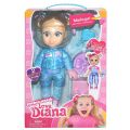 Love Diana Doll Mashup Astronaut to Hairdresser - dukke med to antrekk i ett - 33 cm