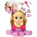 Love Diana Styling Head sminkedukke - frisørhode med 8 overraskelser til håret