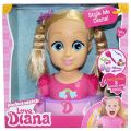Love Diana Styling Head sminkedukke - frisørhode med 8 overraskelser til håret