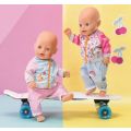BABY Born Casuals antrekk - rosa jakke og blå bukser til dukke 43 cm