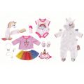 BABY Born Unicorn klädpaket - Enhörningskläder till docka 43 cm