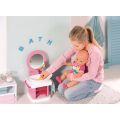 BABY Born Bath Toothcare Spa - vask med speil og tannpussutstyr - lys og lyd