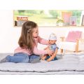 BABY Born Soft Touch Little Boy - interaktiv guttedukke med 7 funksjoner - gråter, sover og spiser - 36 cm