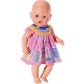 BABY Born antrekk - rosa kjole med puffermer til dukke 43 cm