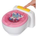 BABY Born Bath Poo-Poo Toilet med ljudeffekter - toalett för dockor