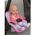 BABY Born Car Seat - bilstol för dockor 43 cm