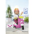 BABY Born City Glam fjernstyrt scooter med blinklys - kjører fremover og bakover - til dukke 43 cm