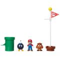 Nintendo Super Mario Acorn Plains Diorama figursæt