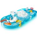 AquaPlay Polar kanalsystem - med båt, vattenhjul, slussar och pump